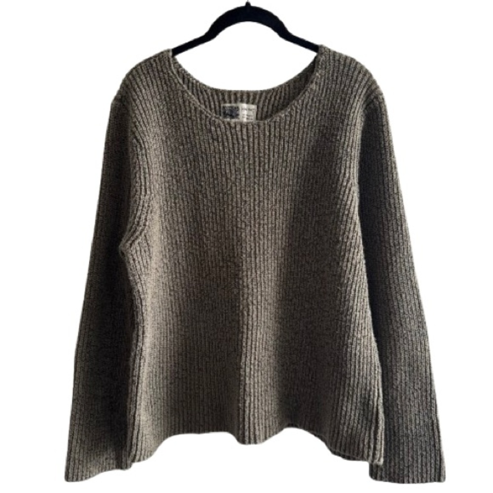 Cozy Knit Women's Sweater - Brown